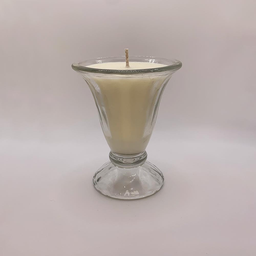 Vintage Libbey Parfait Glass - Spiced Apple Chai Candle